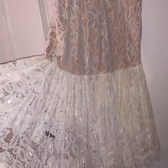 Here Comes the Sun White Lace Dress - Picture 4 of 4